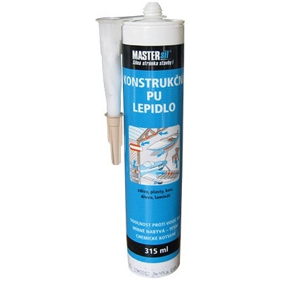 MASTERSIL konštrukčné polyurenatové lepidlo 315g