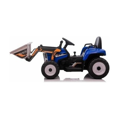 Eljet Dětský elektrický traktor s nakládací lžící modrá
