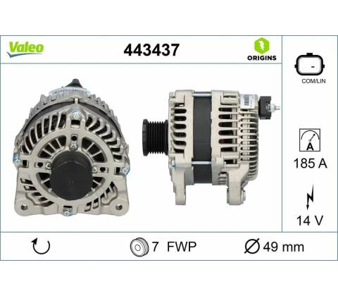 generátor VALEO 443437