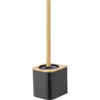 Wenko Nástěnná WC štětka Bambusa Turbo-Loc bambus černá