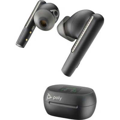 Poly Voyager Free 60+ UC USB-C mit Touchscreen Case Schwarz