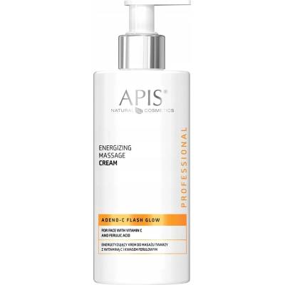 Apis Adeno C Flash Glow Masážní krém na obličej s vitamínem C 300 ml