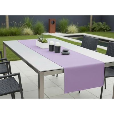 Mybesthome Venkovní běhoun ubrus Runner color 30 lila 40x140 cm