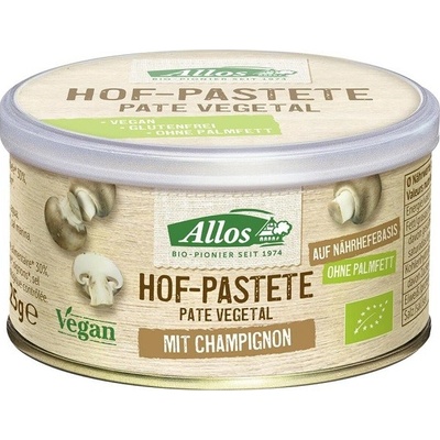 Allos Paštéta so šampiónmi vegan BIO 125 g