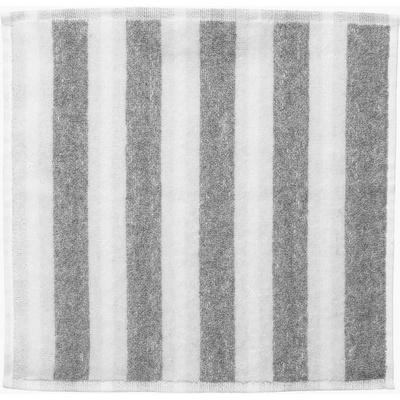 Kaksi Raitaa Grey mini Bavlněný ručník 30 x 30 cm