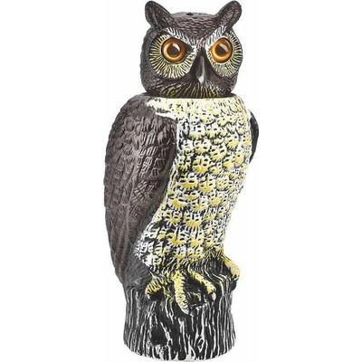 J.A.D Tools Plašič vtáctva sova otočná hlava 42 cm 30819