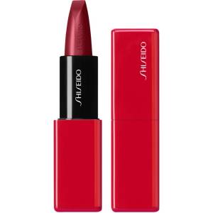 Shiseido Makeup Technosatin gel lipstick сатенено червило цвят 411 Scarlet Cluster 4 гр