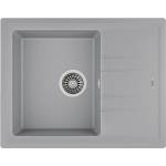 Teka Гранитна мивка, обръщаема, за шкаф 45 см Stone 45 S-TG СИВ МЕТАЛИК (М.1022.СМ) - bay Мивка за вграждане