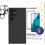 Wozinsky Закалено стъкло за камера 9H за Samsung Galaxy S24 Ultra - Черен KP32884
