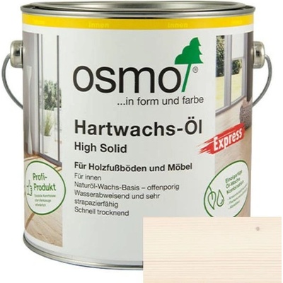 Osmo 3340 Tvrdý voskový olej Expres 10 l Biely transparentný