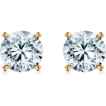 SAVICKI Обеци Share Your Love: злато, лабораторни диаманти