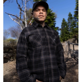 SULLEN мъжка риза sullen - tucker - flannel - scm7259_bk