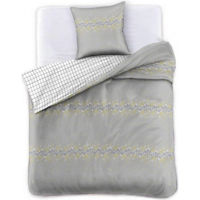 DecoKing Obojstranné obliečky Sparkle bavlnený satén 140x200 70x90