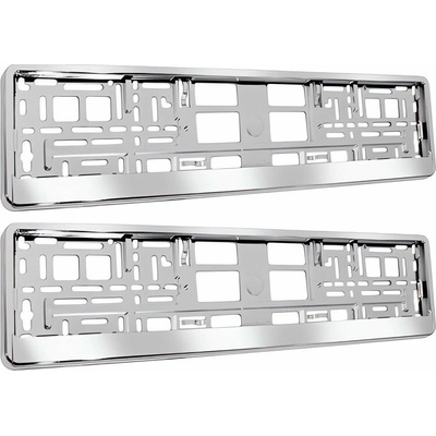 Xtrobb 22048 Podložka pod SPZ CHROM metallic 2 ks – Hledejceny.cz