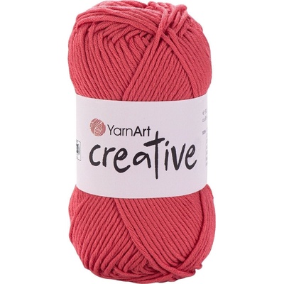 YARNART Creative 236 Pink Red Плетива прежда (Creative 236)