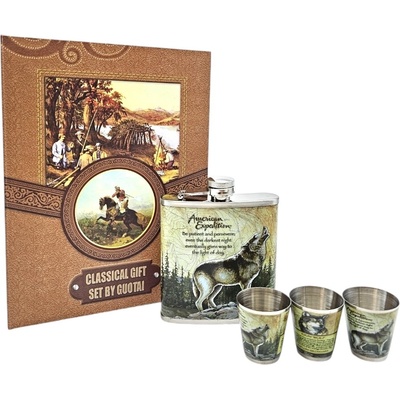 Placatka dárkový set Vlk