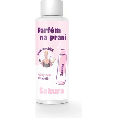 Úklid pro klid Parfém na praní Sakura 100 ml