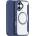 Dux Ducis Skin X Pro iPhone 17 Air Case с MagSafe и портфейл - син (6971824153705)