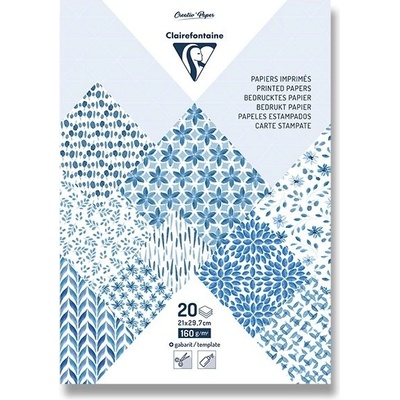 Clairefontaine Sada papírů Origami Shibory A4 20 listů