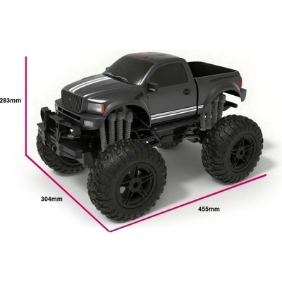 RE.EL Toys NITRO RC terénní auto RTR 1:8 černé