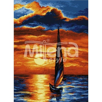 Milena Style Към слънцето - гоблен със схема конци Ariadna 1: 4