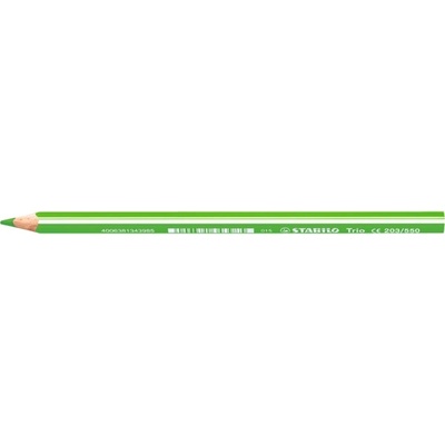 STABILO Цветен молив STABILO Trio Thick триъгълна дебела светлозелена 203/550 (203/550)