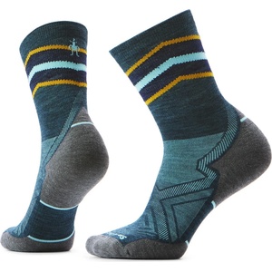 Smartwool Дамски чорапи за бягане Smartwool Women's Run Targeted Cushion Mid Crew Running socks - Twilight Blue - размер 38-41 (EU) (201-6752-0511)