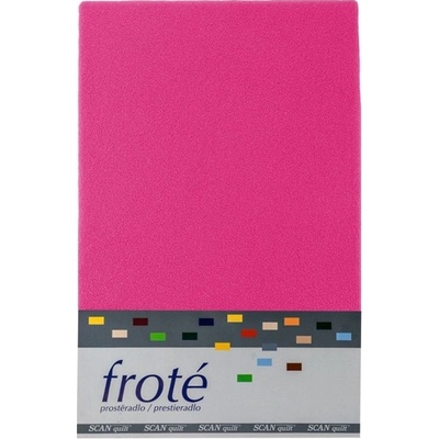 Scanquilt plachta froté cyklamenová 90x200