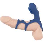 Sweet Smile Rechargeable Couples Sleeve Blue