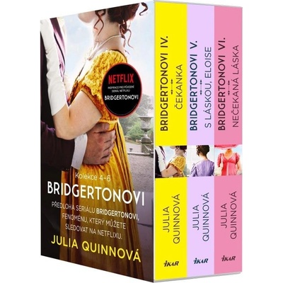 Bridgertonovi 4-6 - komplet - Julia Quinn