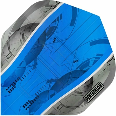 Pentathlon Silver Edge - Blue PNT0185