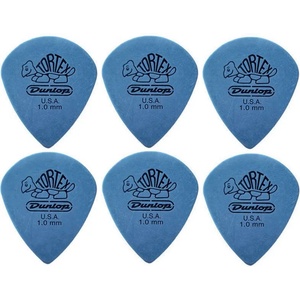 Dunlop 498R10 Tortex Jazz III XL 6 Перце за китара