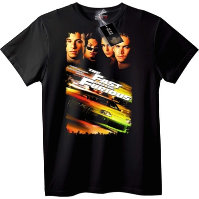 NOONEBRAND Тениска The Fast and the Furious - M, Black