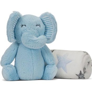 Lorelli Nappy ОДЕЯЛО БЯЛО СЪС СИНЬО СЛОНЧЕ (3800166122199)