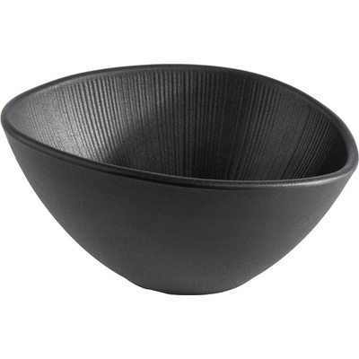 APS Melaminová miska Nero černá 0,5 l, 190 x 165 mm