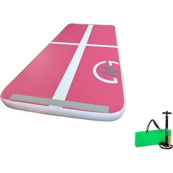 MASTER Постелка MASTER 200x100x10см, розово-бяла, надуваема