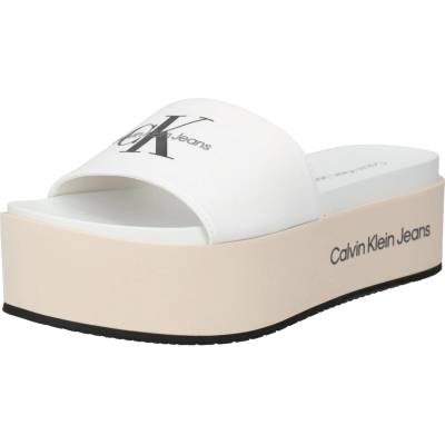 Calvin Klein Jeans Чехли бяло, размер 37