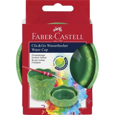 Pohár na vodu Klik FABER-CASTELL - zelený mramor
