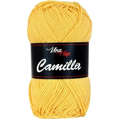 Vlna - Hep příze Camilla 8187 matná žlutá
