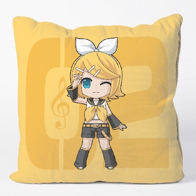 Povlečení na polštář - Hatsune Miku: Kagamine Rin 50 x 50 cm, POPB-PBCC02