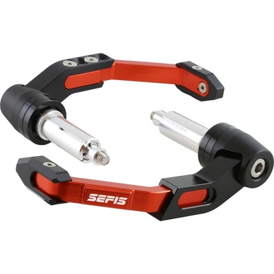 SEFIS Protech CNC chrániče páčok KTM 950SM 990SM Farba chráničov páčok Čierna