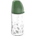 Nip Бебешко шише за момче NIP Green - Cherry, Flow M, 240 ml (4000821351189) - ozone