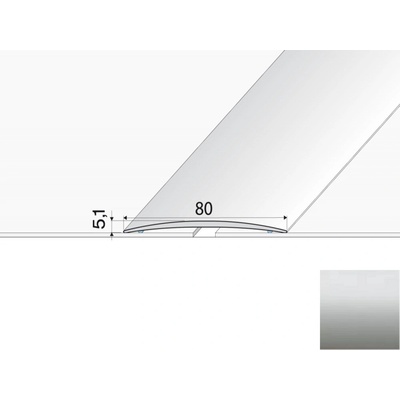 Effector Profil prechodový Striebro A71 2 m