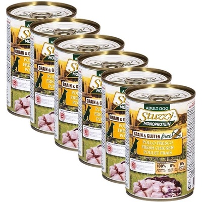 Stuzzy Консерва STUZZY Dog Monoprotein - пиле, 6 x 400г