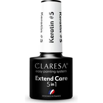 Claresa Gél lak Extend Care 5 in 1 Keratin 5 5 g