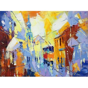 Wallity Живопис 100x70 cm Town - Wallity (441HPE2434)