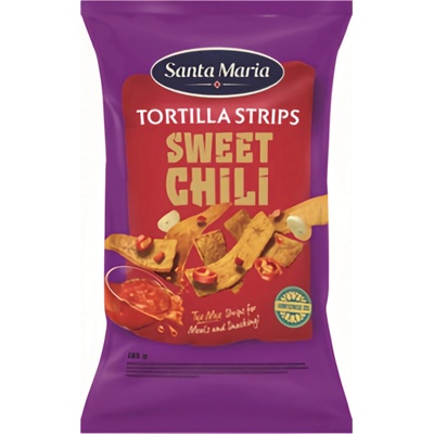 Santa Maria Tortilla stripes Sweet chilli 185 g