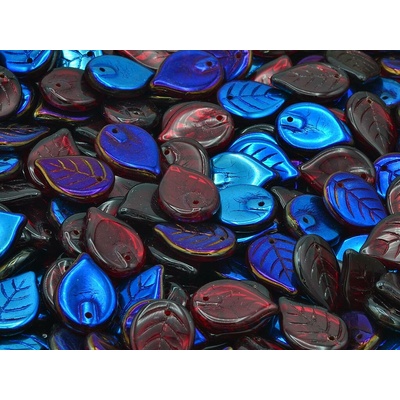 Glass beads, s.r.o. Lístečky 11100076 18x13 mm 90080/22201 Balení: 30ks