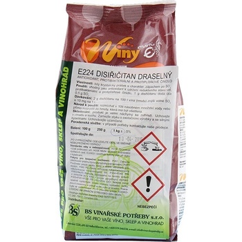 Winy Disiričitan draselný E224 pyrosulfitom draselný pre potraviny konzervant 1000 g