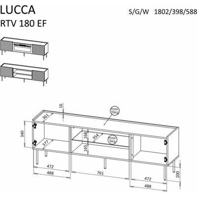 Cama Lucca 5903815011337